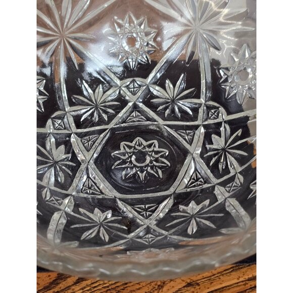 Anchor Hocking Star of David 10" Bowl - Picture 6 of 10